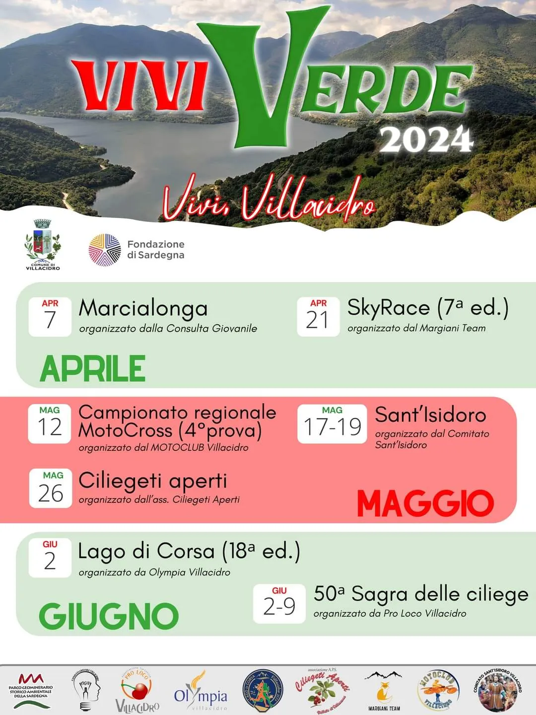 Calendario degli Eventi del ViviVerde 2024