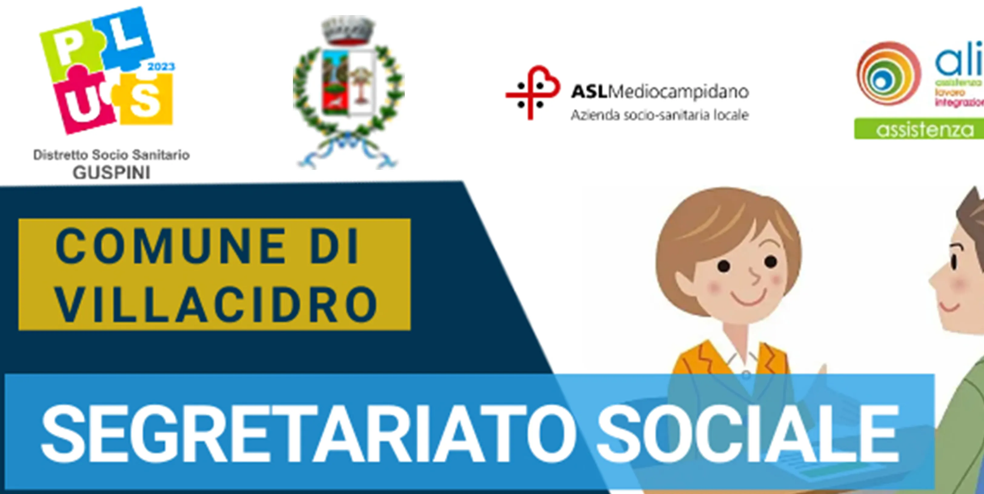 Servizio potenziamento Segretariato Sociale dal 27 dicembre 2023