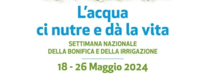 Convegno Pubblico ' Sostenibilità della risorsa idrica in agricoltura'