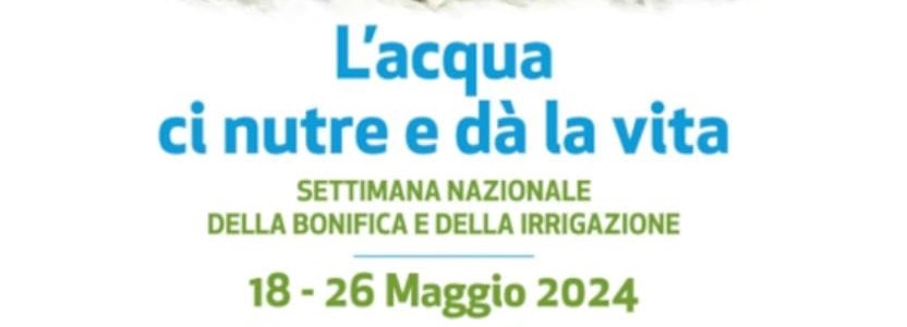 Convegno Pubblico ' Sostenibilità della risorsa idrica in agricoltura'